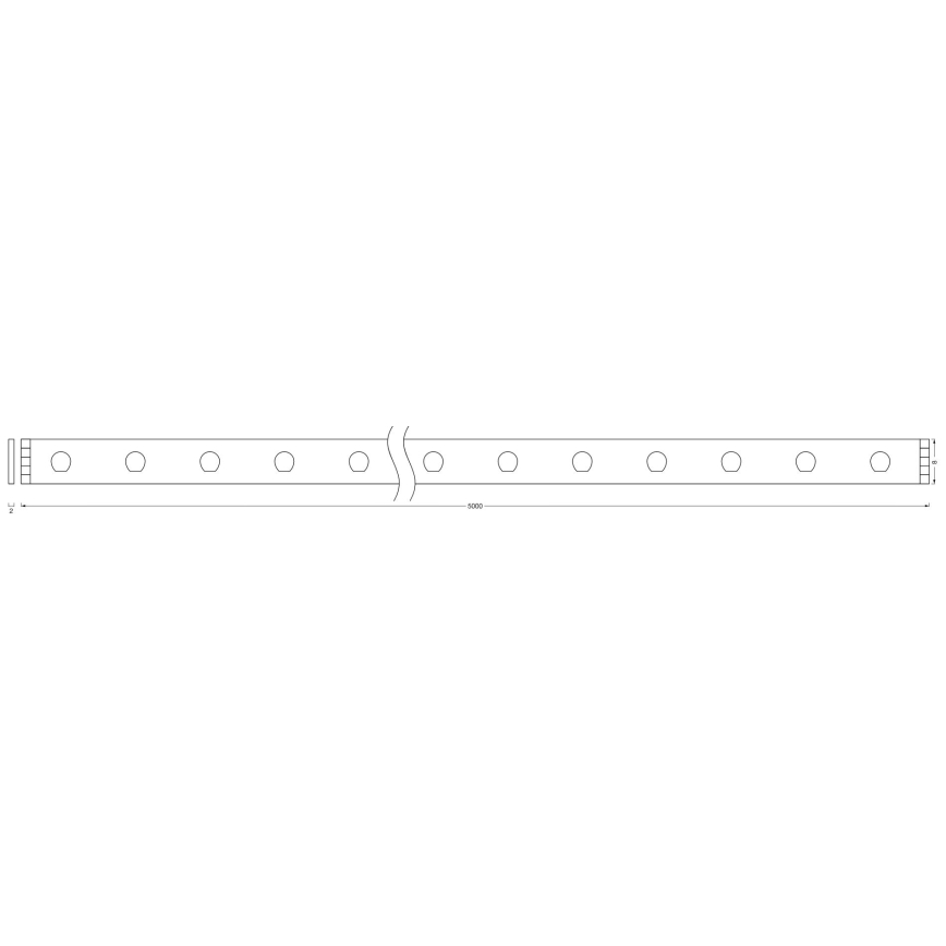 Ledvance - LED RGB Tira regulable FLEX 5m LED/19W/230V + control remoto