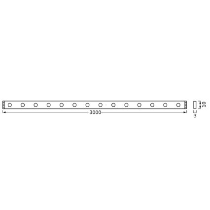 Ledvance - LED RGB Tira regulable SMART+ MAGIC FLEX 3m LED/15,5W/230V Wi-Fi + control remoto