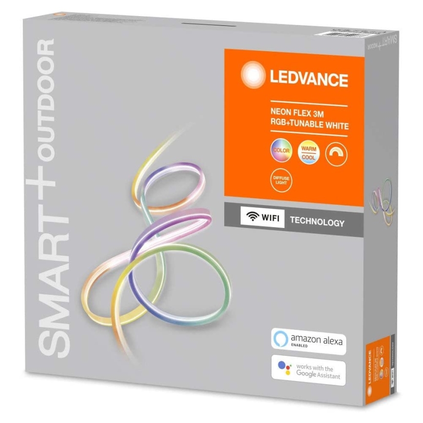 Ledvance - LED RGB+TW Cinta exterior SMART+ FLEX 3m LED/15W/230V 2700K-6500K IP44 Wi-Fi