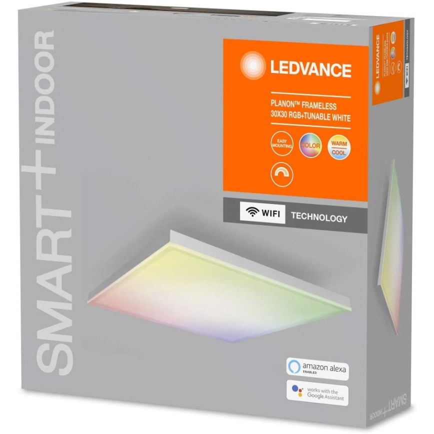Ledvance - LED RGB+TW Plafón regulable SMART+ FRAMELESS LED/20W/230V 3000K-6500K Wi-Fi