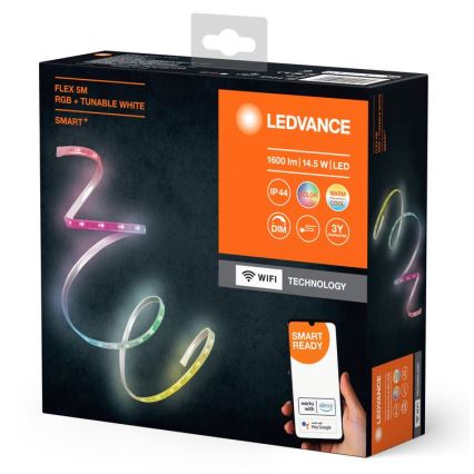 Ledvance - LED RGB+TW Tira regulable para exterior FLEX 5m LED/14,5W/230V 2700-6500K IP44 Wi-Fi