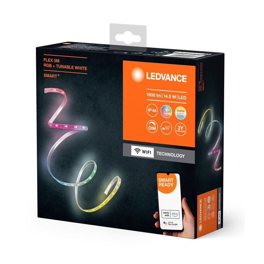 Ledvance - LED RGB+TW Tira regulable para exterior FLEX 5m LED/14,5W/230V 2700-6500K IP44 Wi-Fi