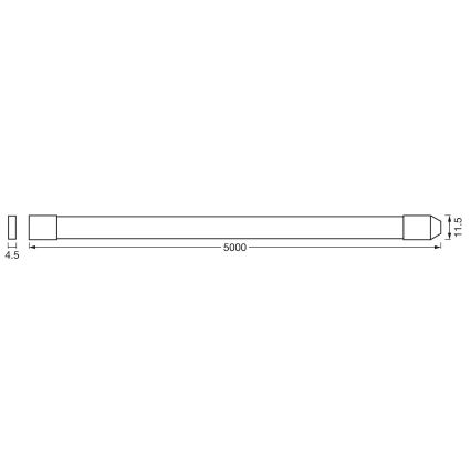 Ledvance - LED RGB+TW Tira regulable para exterior FLEX 5m LED/14,5W/230V 2700-6500K IP44 Wi-Fi