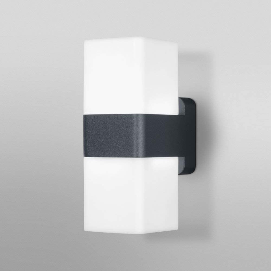 Ledvance - LED RGBW Aplique exterior SMART+ CUBE LED/13,5W/230V IP44 Wi-Fi