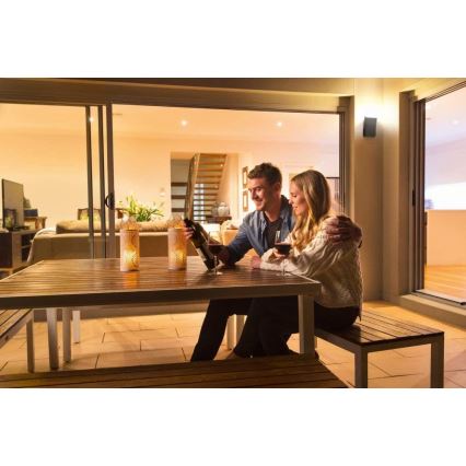 Ledvance - LED RGBW Aplique exterior SMART+ CURVE LED/9W/230V IP44