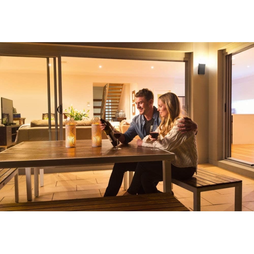 Ledvance - LED RGBW Aplique exterior SMART+ CURVE LED/9W/230V IP44