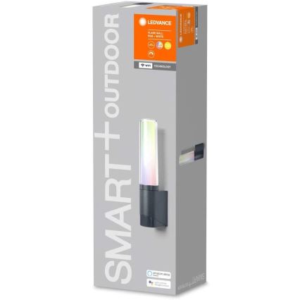 Ledvance - LED RGBW Aplique exterior SMART+ FLARE LED/7,5W/230V IP44 Wi-Fi