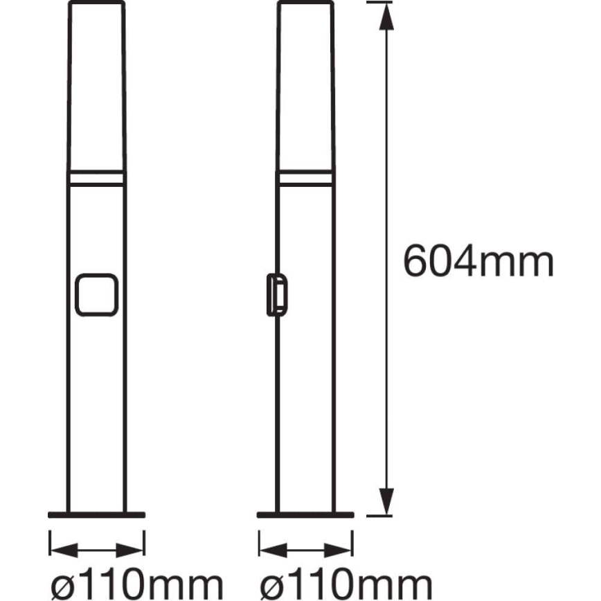 Ledvance - LED RGBW Lámpara exterior SMART+ FLARE LED/7,5W/230V IP44 Wi-Fi