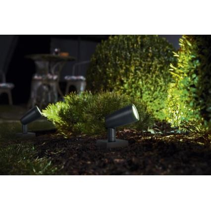 Ledvance - SET LED RGBW Lámpara exterior SMART+ SPOT LED/4,5W/230V IP65 Wi-Fi