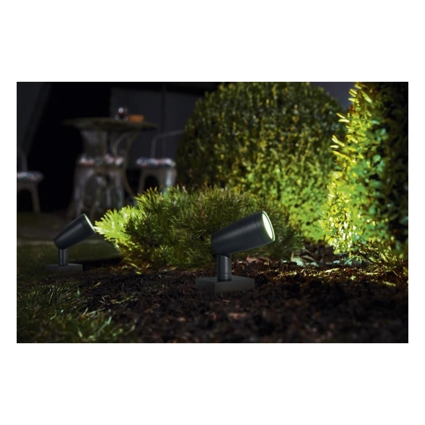 Ledvance - SET LED RGBW Lámpara exterior SMART+ SPOT LED/4,5W/230V IP65 Wi-Fi