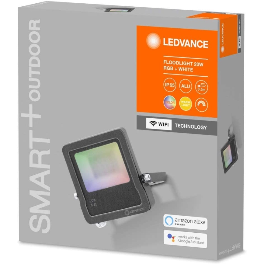 Ledvance - LED RGBW Reflector SMART+ FLOOD LED/20W/230V IP65 Wi-Fi