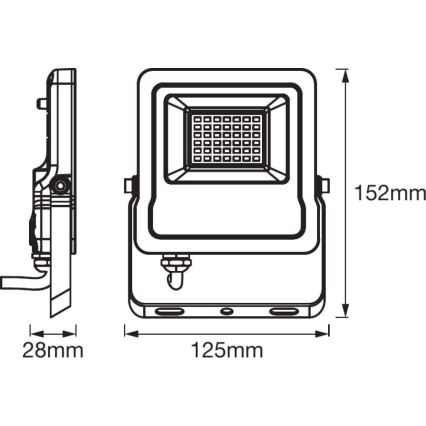 Ledvance - LED RGBW Reflector SMART+ FLOOD LED/20W/230V IP65 Wi-Fi