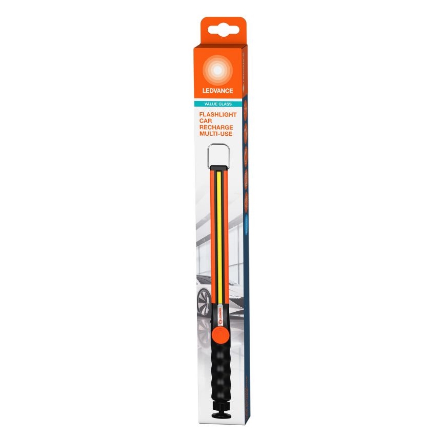 Ledvance - Linterna LED recargable y regulable FLASHLIGHT CAR LED/5W/5V 1800 mAh