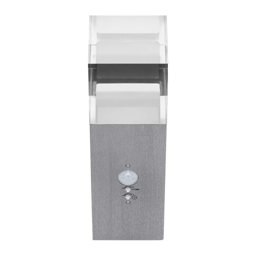 Ledvance - Luminaria de pared LED para exteriores con sensor CRYSTAL 1xLED/5W/230V IP44