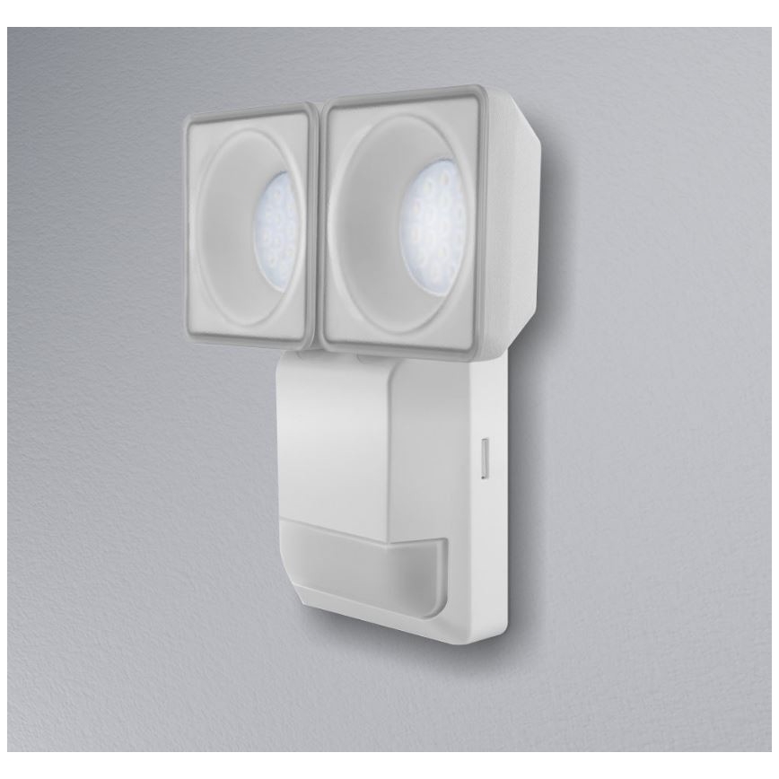 Ledvance - Luminaria de pared LED para exteriores con sensor SPOT 2xLED/8W/230V IP55
