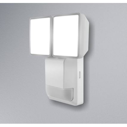 Ledvance - Luminaria de pared LED para exteriores con sensor SPOT 2xLED/8W/230V IP55