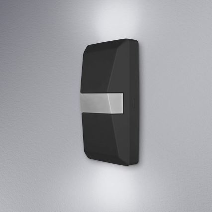 Ledvance - Luminaria de pared LED para exteriores con sensor UPDOWN LED/10W/230V IP55