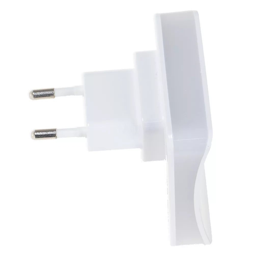 Ledvance - Lámpara orientativa LED RGB para enchufe con sensor LUNETTA LED/0,3W/230V