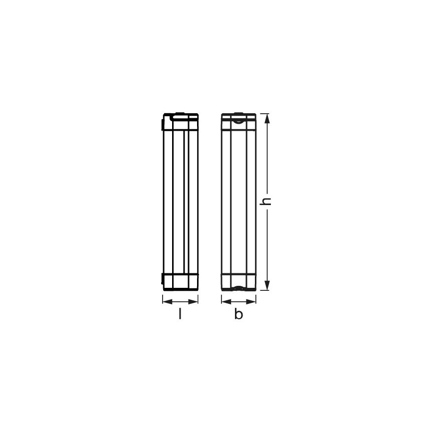 Ledvance - Luz de orientación LED regulable LINEAR LED/6,9W/5V 2200 mAh IP54