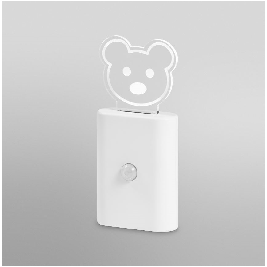 Ledvance - Lámpara LED de orientación infantil con sensor NIGHTLUX LED/0,2W/4,5V 3000K