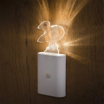 Ledvance - Lámpara LED de orientación infantil con sensor NIGHTLUX LED/0,2W/4,5V 3000K