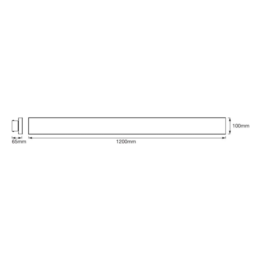 Ledvance - Panel LED de superficie FRAMELESS LED/35W/230V 3000K