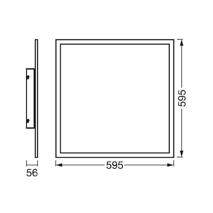 Ledvance - Panel LED PLANON LED/40W/230V