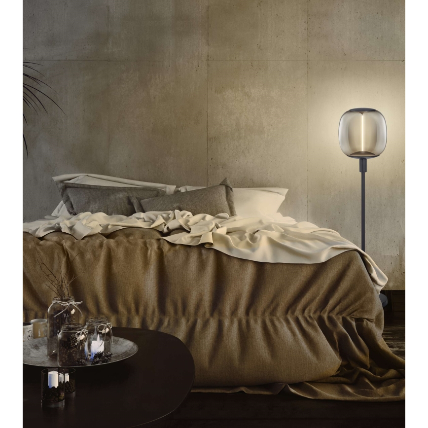 Ledvance - Pie de lámpara DECOR STICK 1xE27/40W/230V antracita