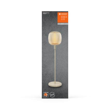 Ledvance - Pie de lámpara DECOR STICK 1xE27/40W/230V beige