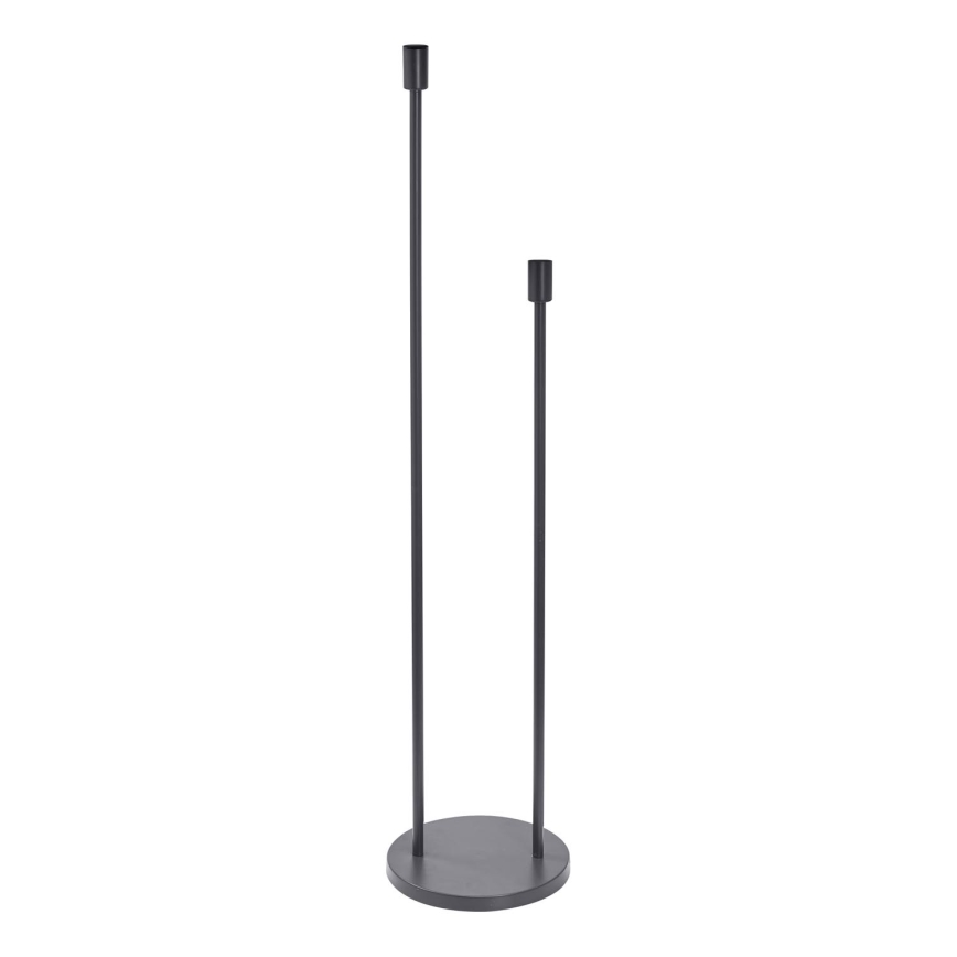 Ledvance - Pie de lámpara DECOR STICK 2xE27/40W/230V antracita