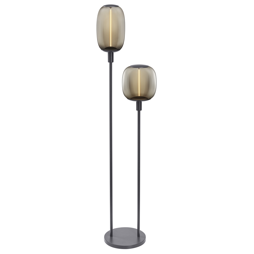 Ledvance - Pie de lámpara DECOR STICK 2xE27/40W/230V antracita