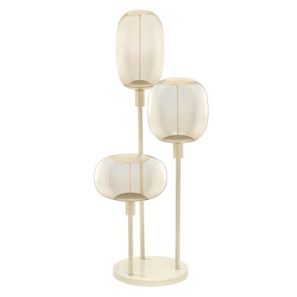 Ledvance - Pie de lámpara DECOR STICK 3xE27/40W/230V beige