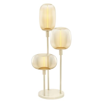 Ledvance - Pie de lámpara DECOR STICK 3xE27/40W/230V beige