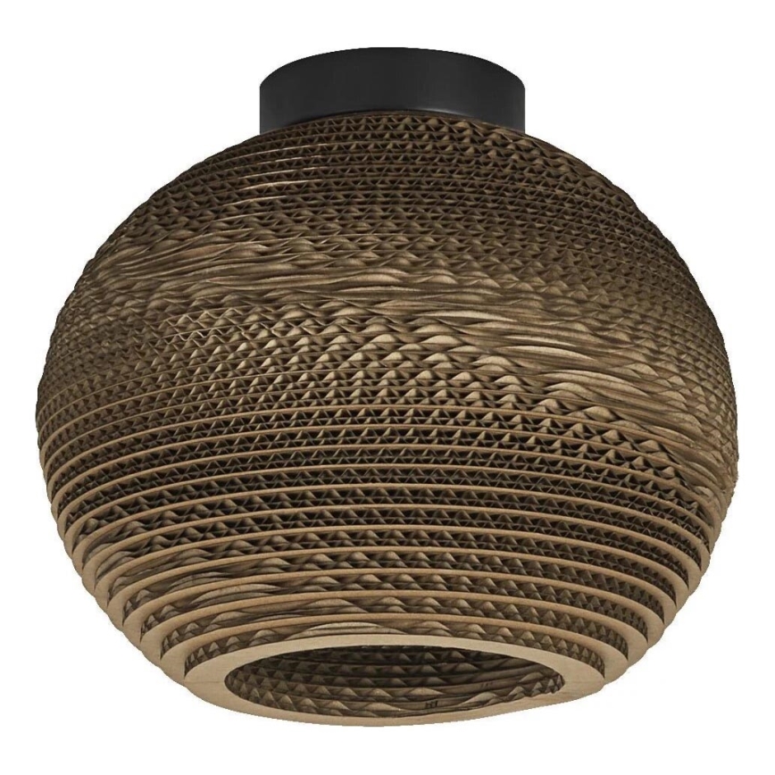 Ledvance - Plafón DECOR CARDBOARD 1xE27/15W/230V diá. 26 cm
