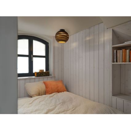 Ledvance - Plafón DECOR CARDBOARD 1xE27/15W/230V diá. 26 cm