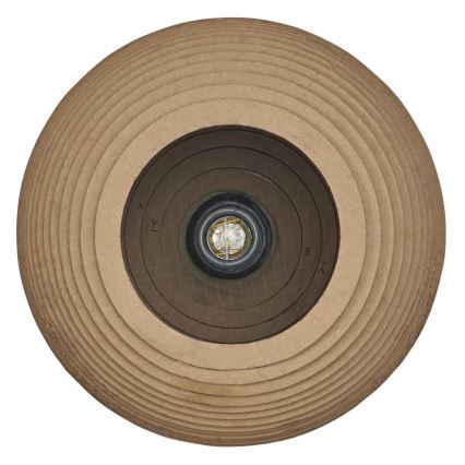 Ledvance - Plafón DECOR CARDBOARD 1xE27/15W/230V diá. 26 cm