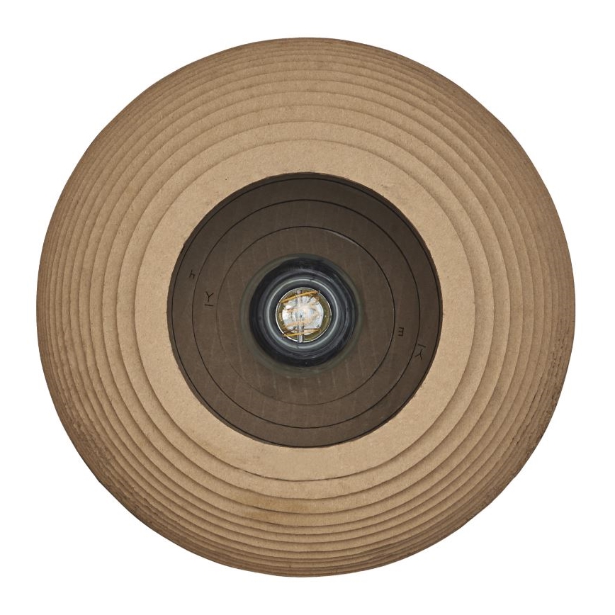 Ledvance - Plafón DECOR CARDBOARD 1xE27/15W/230V diá. 26 cm