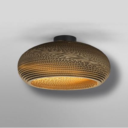 Ledvance - Plafón DECOR CARDBOARD 1xE27/15W/230V diá. 40 cm