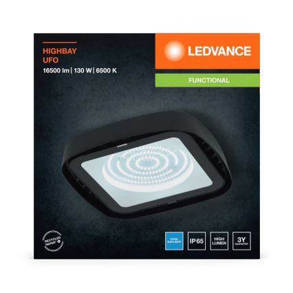 Ledvance - Plafón industrial LED HIGHBAY LED/130W/230V IP65 6500K