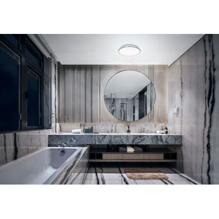 Ledvance - Plafón LED de baño DISC LED/18W/230V 3000/4000K IP44