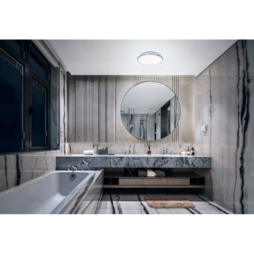 Ledvance - Plafón LED de baño DISC LED/18W/230V 3000/4000K IP44