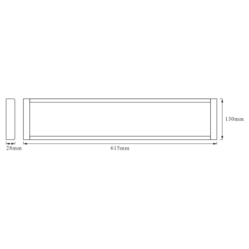Ledvance - Plafón LED OFFICE LINE LED/25W/230V