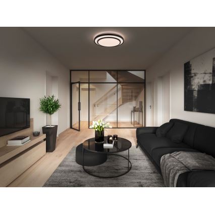 Ledvance - Plafón LED ORBIS BERLIN LED/16W/230V negro