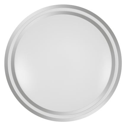 Ledvance - Plafón LED ORBIS HELMAN LED/16W/230V diá. 29,5 cm plata