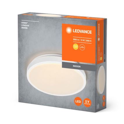 Ledvance - Plafón LED ORBIS LONDON LED/16W/230V blanco