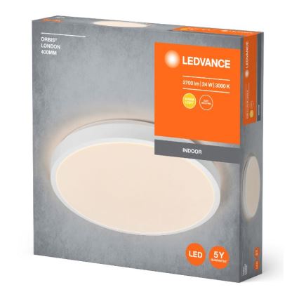 Ledvance - Plafón LED ORBIS LONDON LED/24W/230V blanco