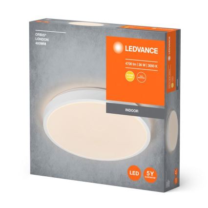 Ledvance - Plafón LED ORBIS LONDON LED/36W/230V blanco