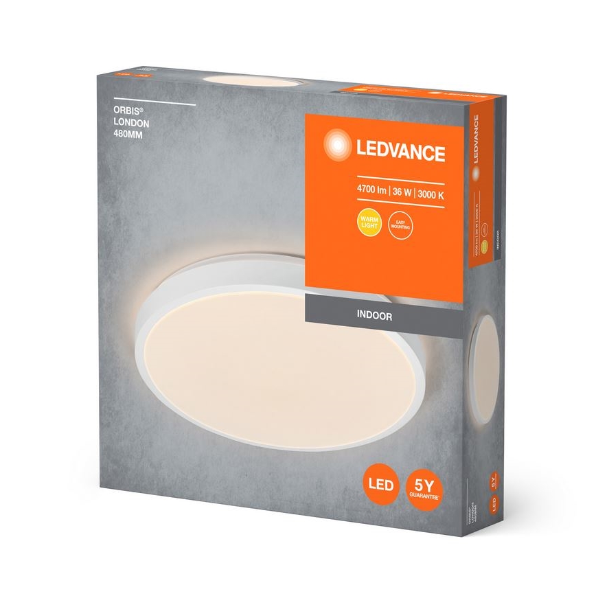 Ledvance - Plafón LED ORBIS LONDON LED/36W/230V blanco