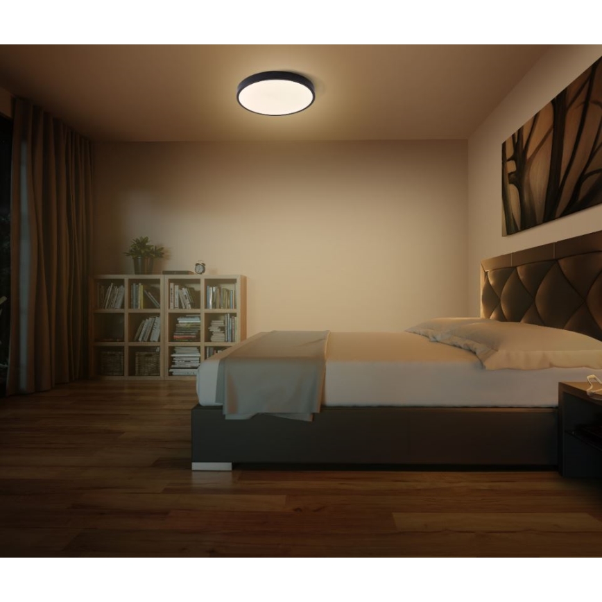 Ledvance - Plafón LED ORBIS SLIM LED/36W/230V negro
