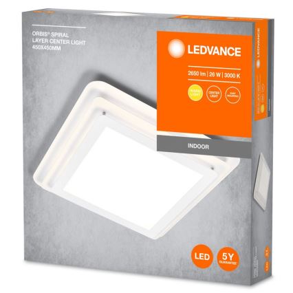 Ledvance - Plafón LED ORBIS SPIRAL LED/26W/230V
